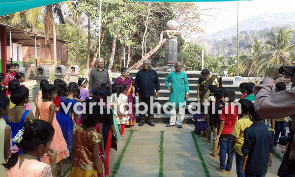 ಸುಳ್ಯದ ಸ್ನೇಹ ಶಾಲೆಗೆ ಭಾರತ ರತ್ನ ವಿಜ್ಞಾನಿಯ ಭೇಟಿ, ಉದ್ಯಾನದ ಉದ್ಘಾಟನೆ